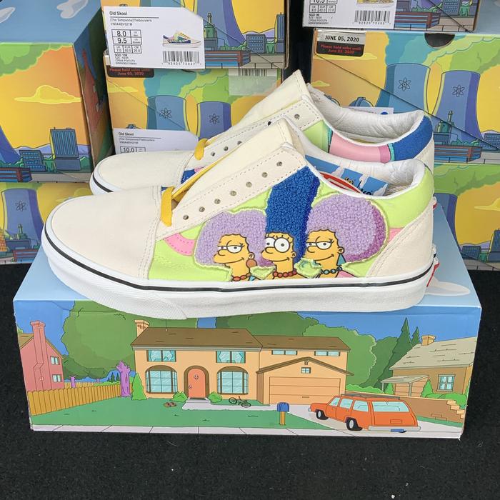 SEPATU VANS X SIMPSON THE BOUVIER OLDSKOOL