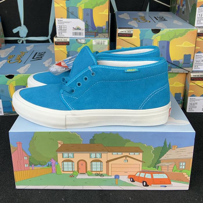 SEPATU VANS X SIMPSON BART CHUKKA PRO