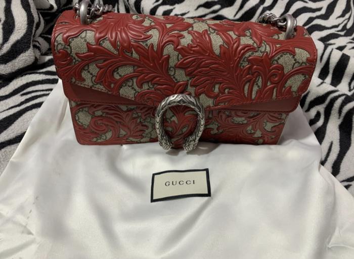 Gucci Dionysus Arabesque Bag Red RARE