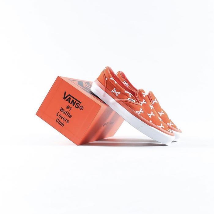 VANS x WTAPS Vault OG Slip On Orange Bones 2020