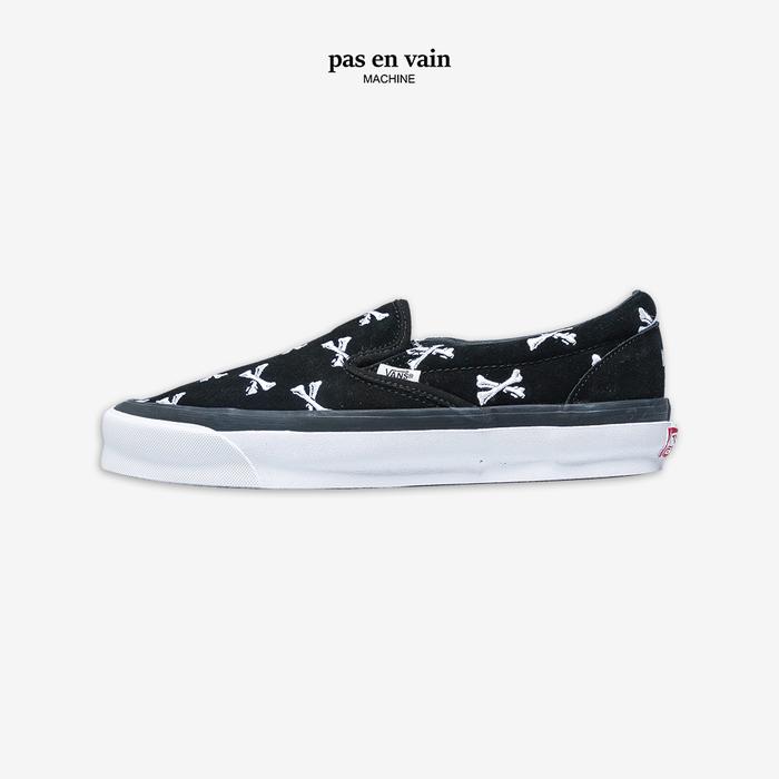 Vans WTAPS Crossbones Slip On Black 100% Original