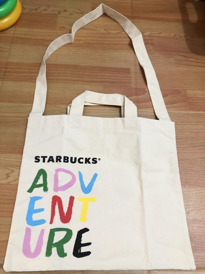 Starbucks Tote Bag Canvas Adventure / Totebag kanvas