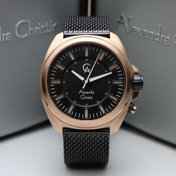 ALEXANDRE CHRISTIE AC 8631 MH ROSEGOLD BLACK