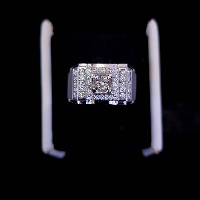 cincin berlian asli pria