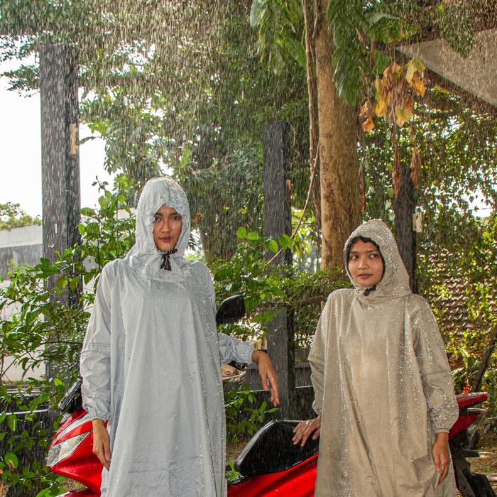Jas Hujan Anak Yaya Kids Ponco / Kelelawar bahan Taslan