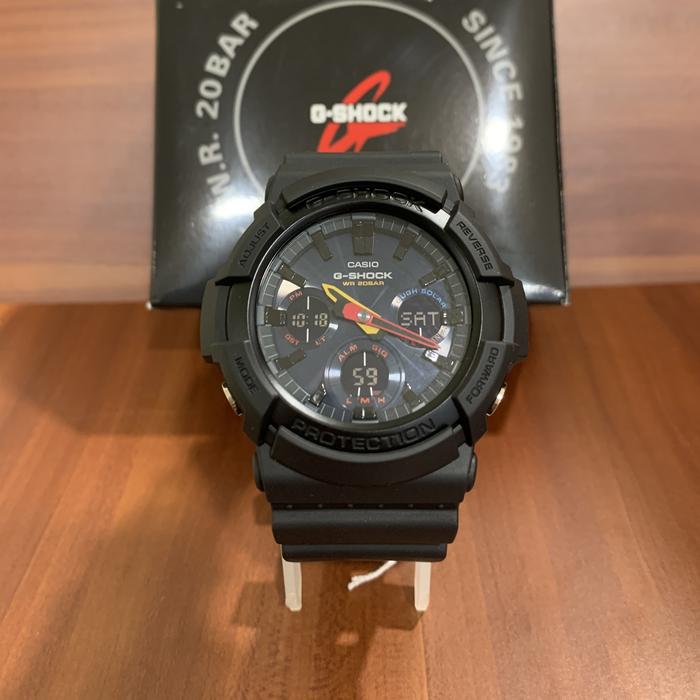 FOTO ASLI JAM TANGAN CASIO G-SHOCK PRIA ORIGINAL GAS 100BMC 1ADR