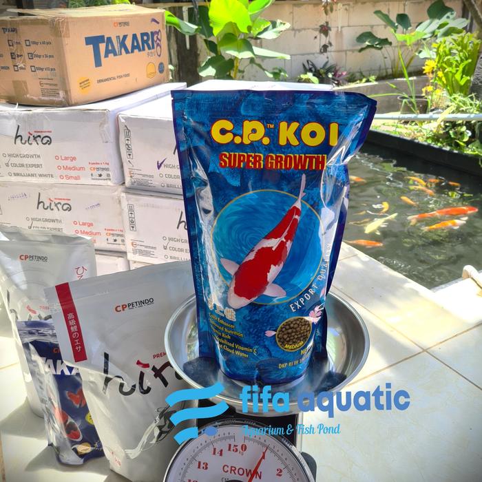 CP Koi Pakan Koi Medium 5mm 1kg