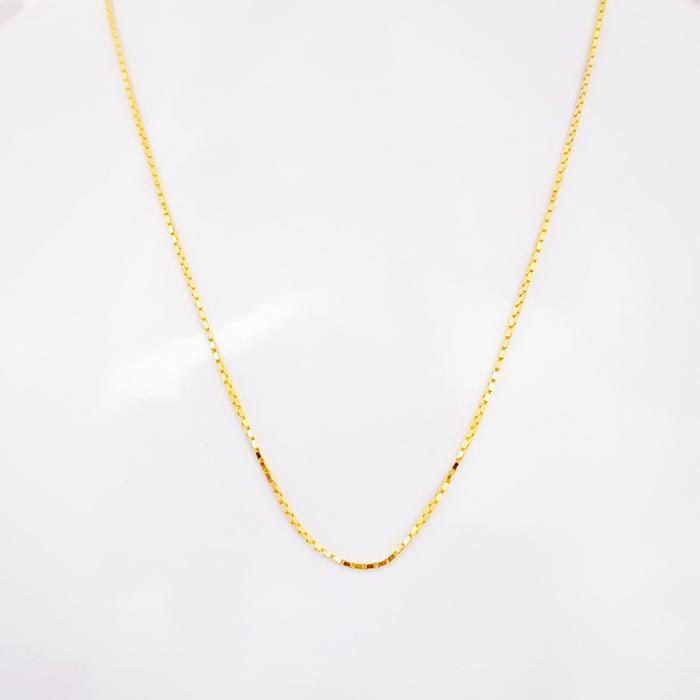 kalung Emas italy kaca 17k 70%
