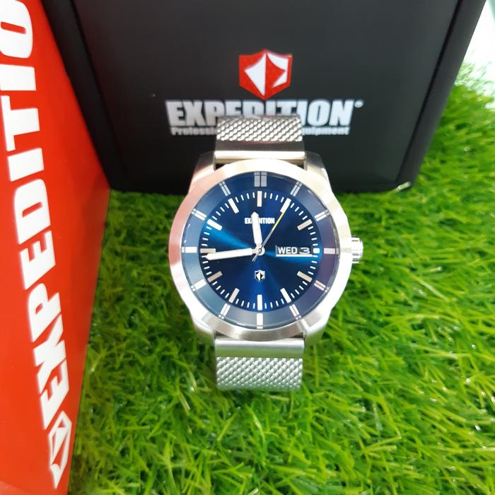 Jam tangan pria expedition E6773M SILVER TOSCA