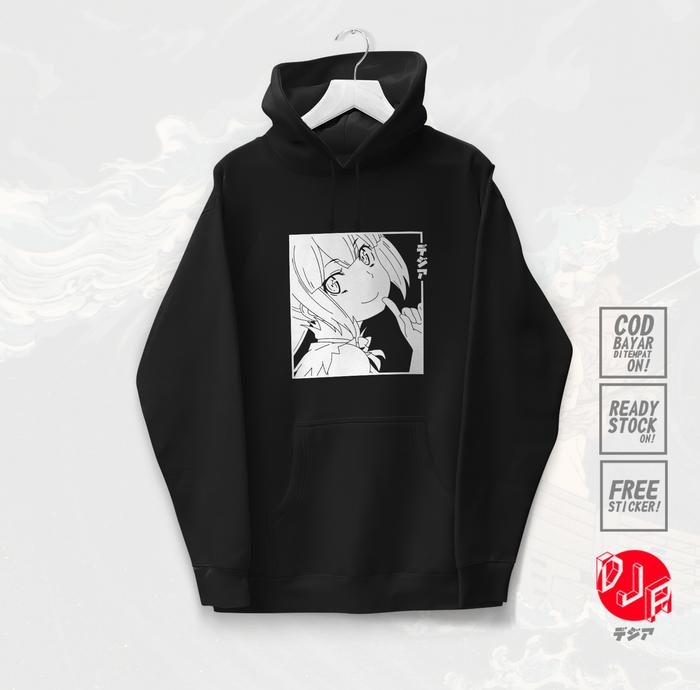 HOODIE HESTIA GODDESS DANMACHI FAMILIA BAJU JEPANG ANIME MANGA DJA