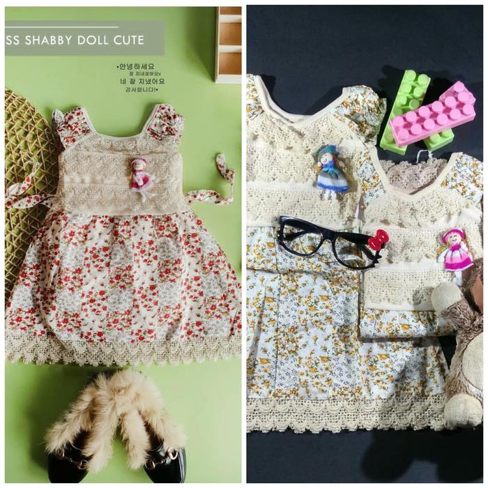 Sale Dress Anak Shabby Doll