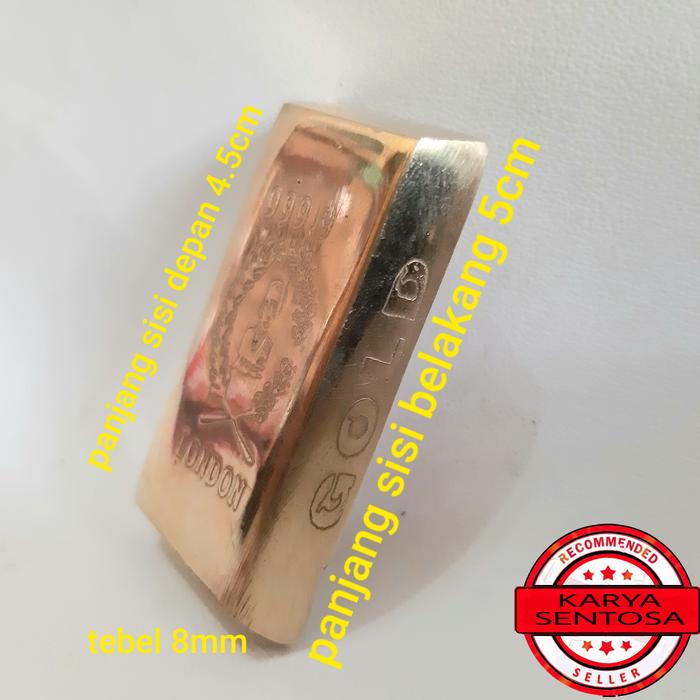Emas Batangan Super Lm Sukarno Padi kapas 250 Gram Istimewa