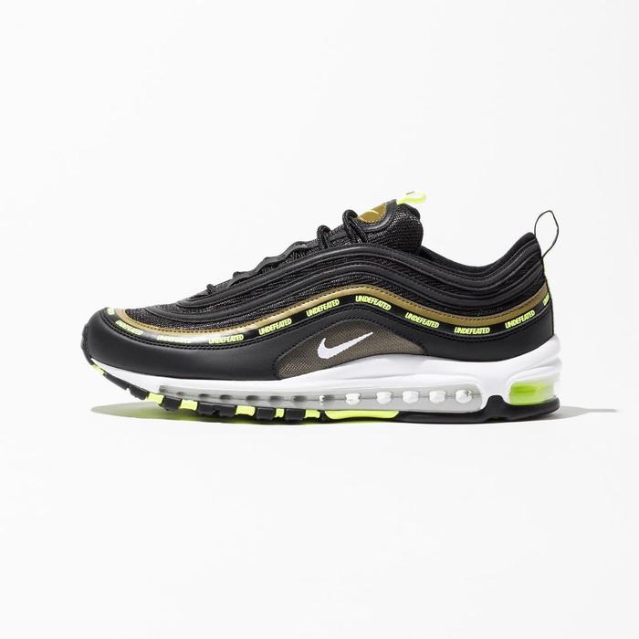 Undefeated x Nike Air Max 97 "Black Volt"
