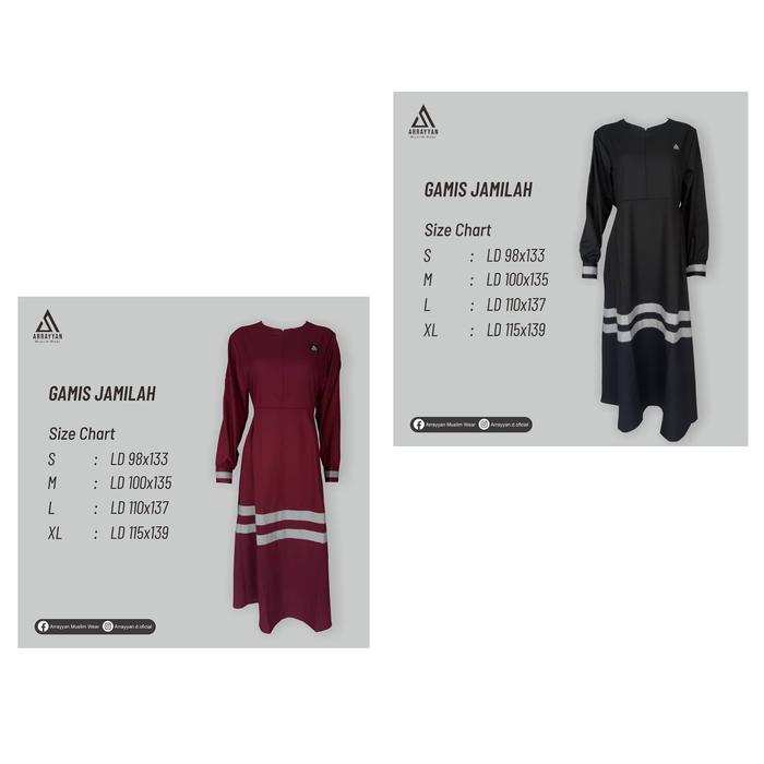 gamis wanita jamilah