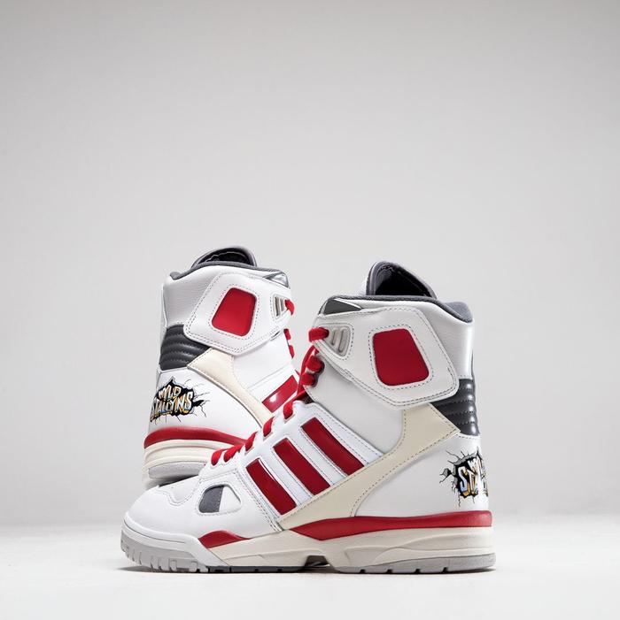 Adidas x Kid Cudi Torsion Artillery Hi Bill & Ted “White/Red”