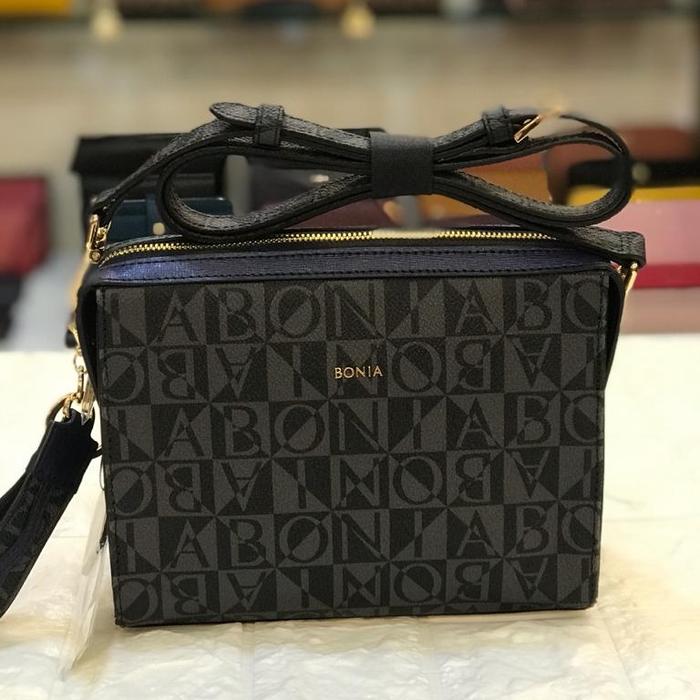 tas wanita bonia original new desain model hand bag speedy monogram hi