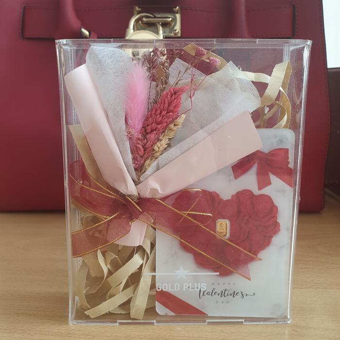 hadiah emas pigura custome