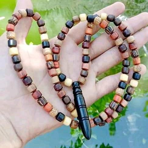 KALUNG PRIA KAYU KOMBINASI 12 KAYU/KALUNG KAYU BERTUAH/KALUNG ETNIK