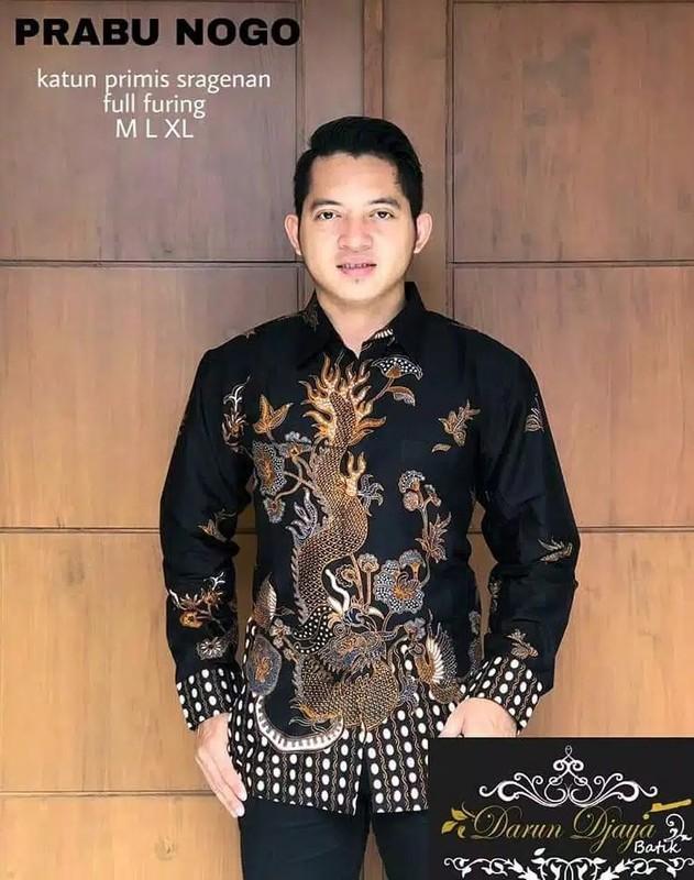 Prabu Nogo Sosro Kemeja Batik Solo Panjang Batiksoloamanah 125.000