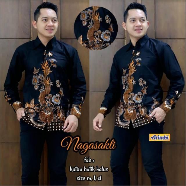 Nogo Sosro Sogan Kemeja Batik Solo Panjang Batiksoloamanah 125.000