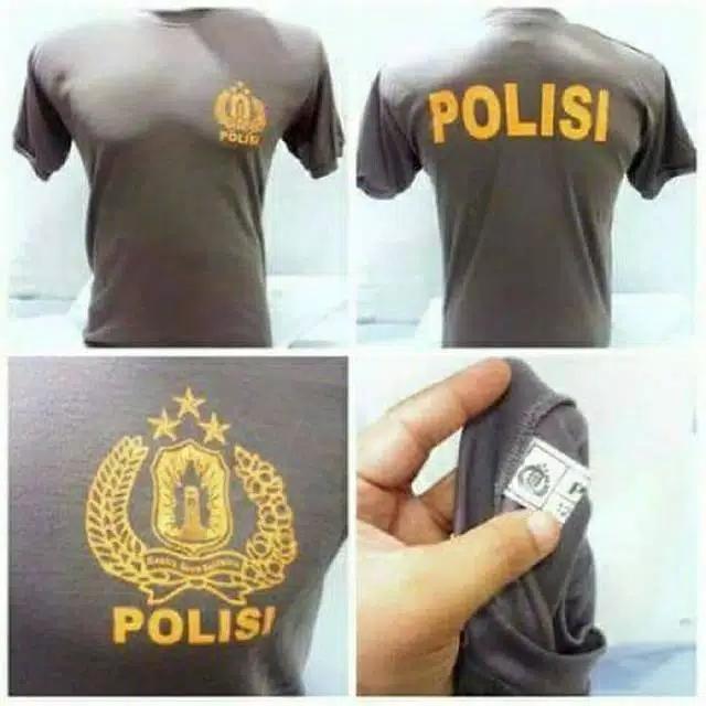Kaos polisi / kaos dinas polisi / kaos dalaman polisi
