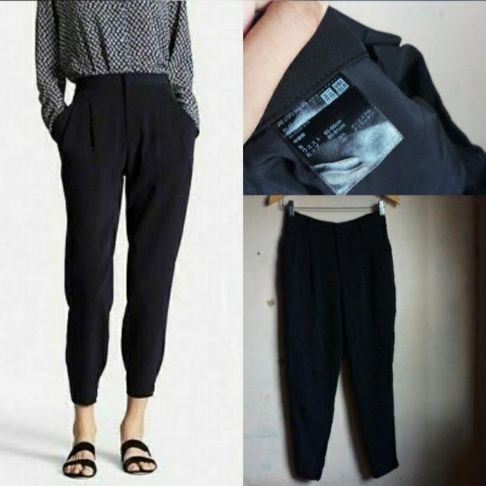 Authentic UNIQLO Jogger Pants In Black & Navy