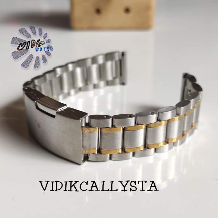 Strap Tali Rante stainless steel kombinasi 18mm 18 MM
