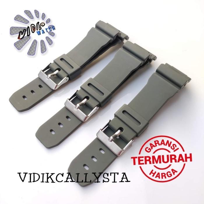 STRAP TALI JAM CASIO DW-9000 DW 9000 DW9000 HIJAU ARMY