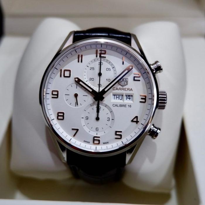 tag heuer carrera calibre 16 daydate rosegold
