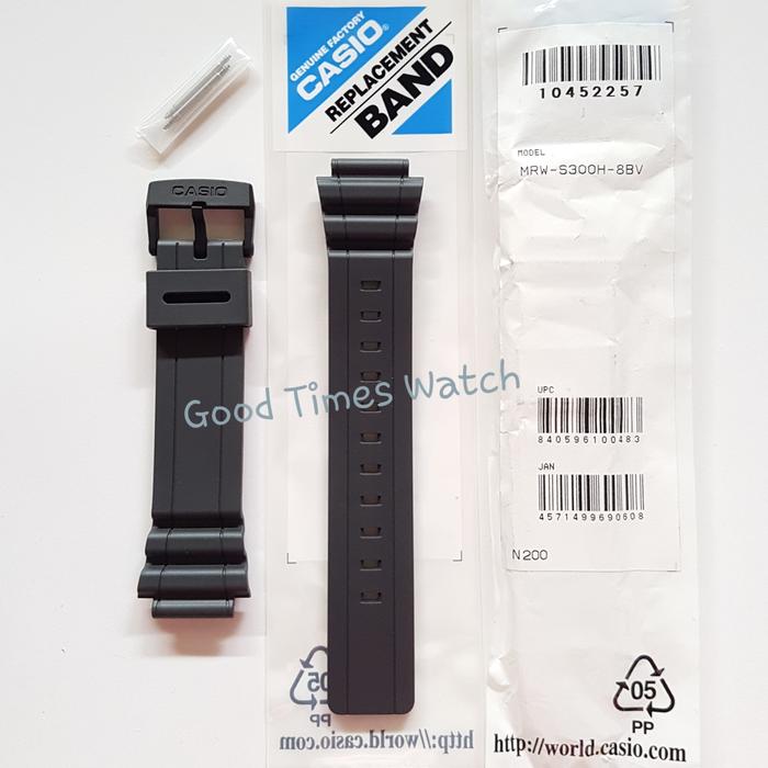 STRAP CASIO MRW-S300H-8BV MRW S300H MRW S300 CASIO ORIGINAL