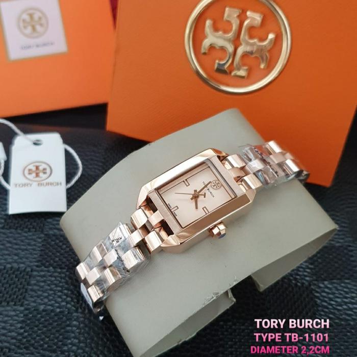 Jam Tangan Wanita Tory Burch TB 1100 1101 1102 Original 2.2cm Fullset