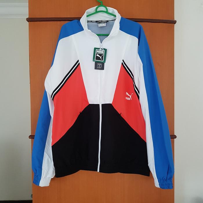 Jaket Tracktop Puma Sportstyle Prime TFS Woven Original 100% Sz M BNWT