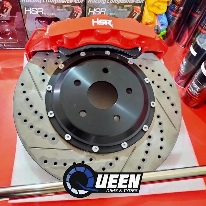 Harga termurah. BBK HSR RED 6 PISTON 355X32 for innova sudah PnP