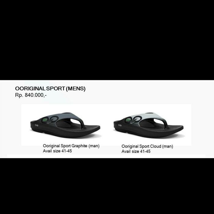 sandal oofos original men