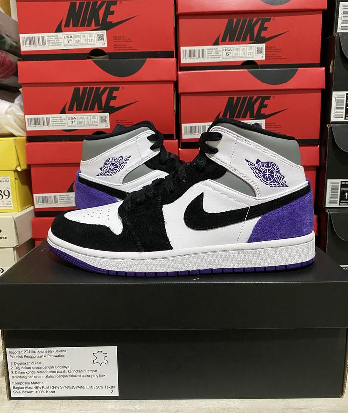Nike Air Jordan 1 Mid SE Union Purple
