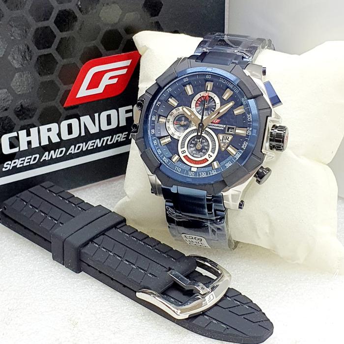Jam Tangan Pria Chronoforce 5209 Original Blue