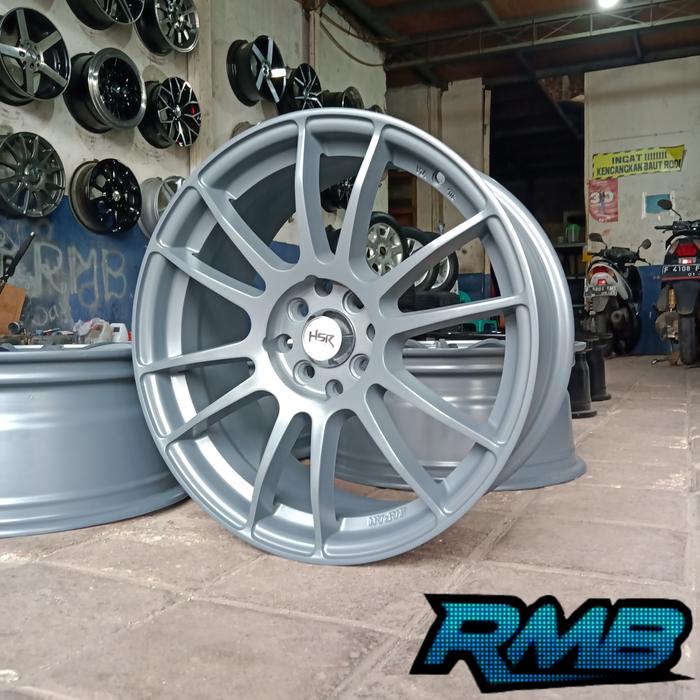 VELG MOBIL RACING TYPE RAYS RING 17 SECOND BUAT AVANZA JAZZ YARIS BRIO