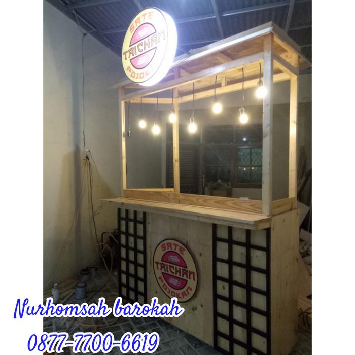 Gerobak sate taichan murah / gerobak sate taichan