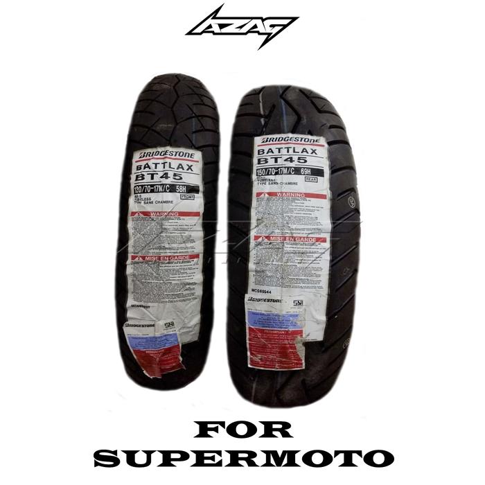 Ban battlax BT45 ring 17-120/170 17-150/170 supermoto
