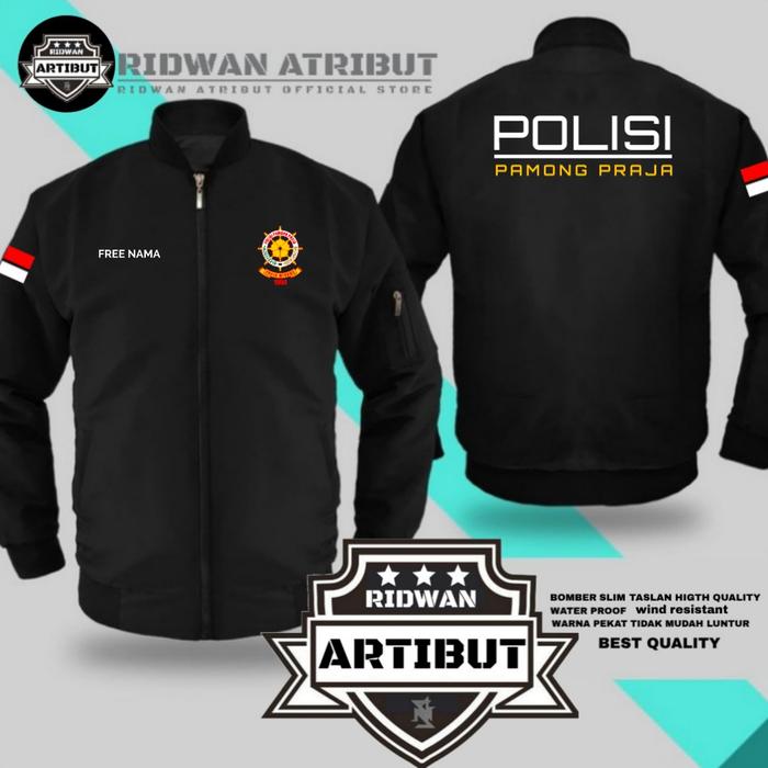 Jaket Pol pp.Jaket bomber taslan pol pp (original taslan)
