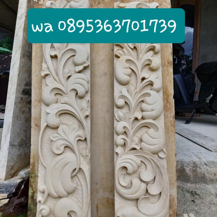 ukiran batu alam dinding2