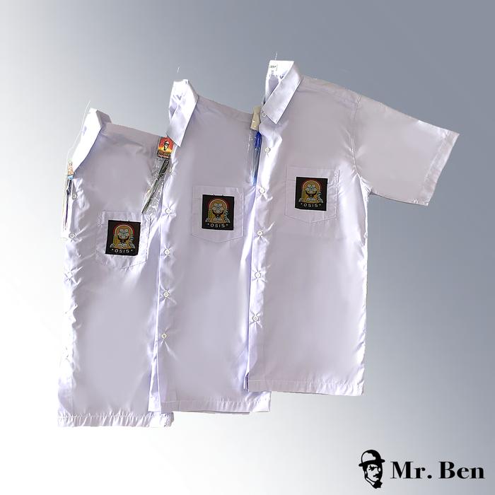 KEMEJA SMA CYC PENDEK BAHAN TEBAL SWESI SERAGAM SEKOLAH MR BEN