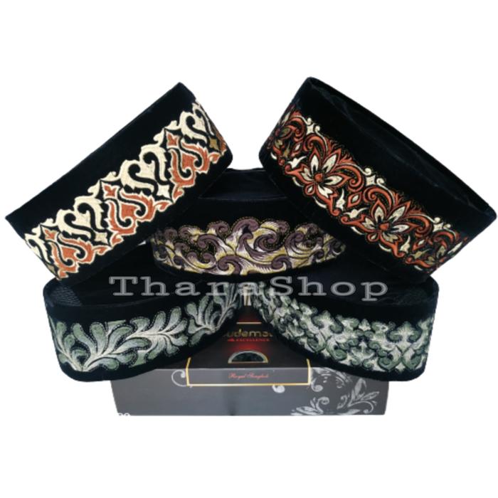 Peci Songkok Sudemala IMPERIAL BORDIR SPECIAL AC Tinggi 9 cm Kopiah