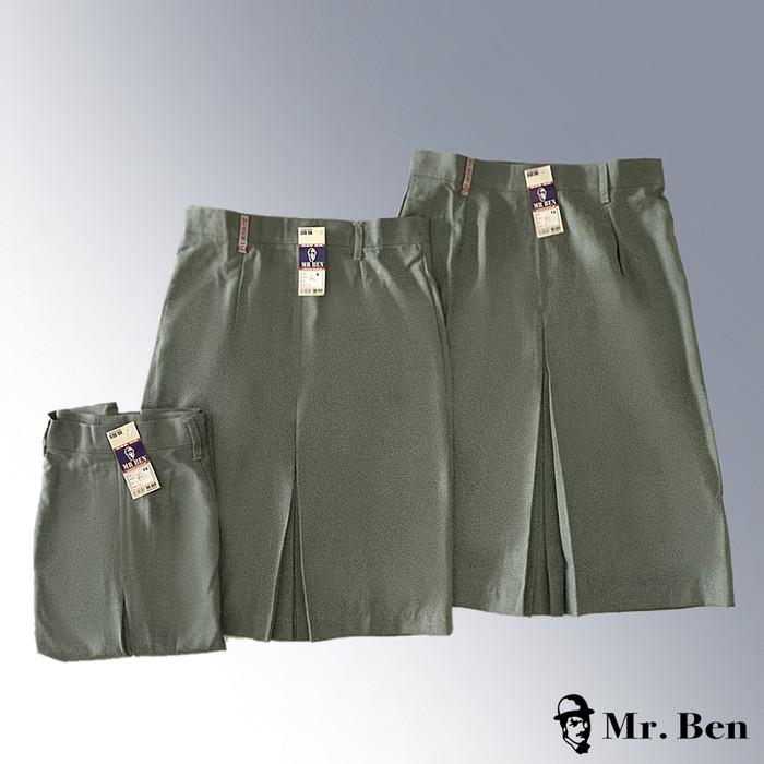 ROK SMA ABU ABUROKOK TETREX 2020 PENDEK SPAN SERAGAM SEKOLAH MR BEN