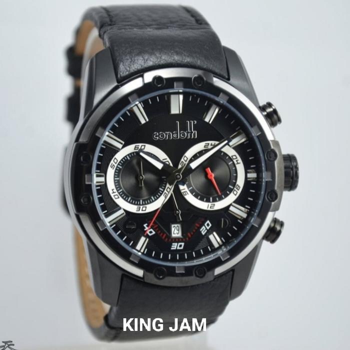 Jam Tangan Pria Condotti CN-1002-B03-L03 Original Black