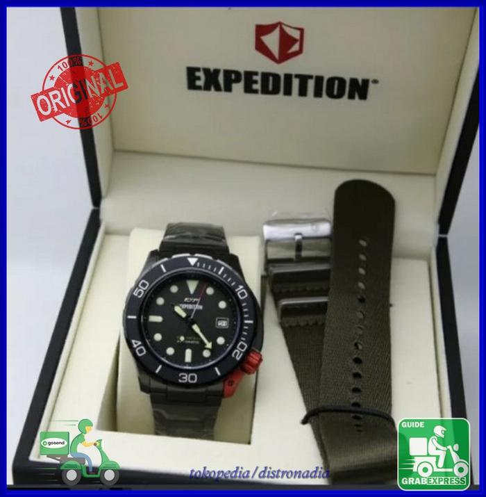 Jam Tangan Sporty Pria Terbaru Expedition EXP E6809M Original