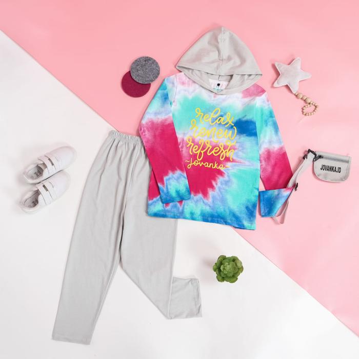 Setelan Tie Dye Anak Perempuan Jovanka