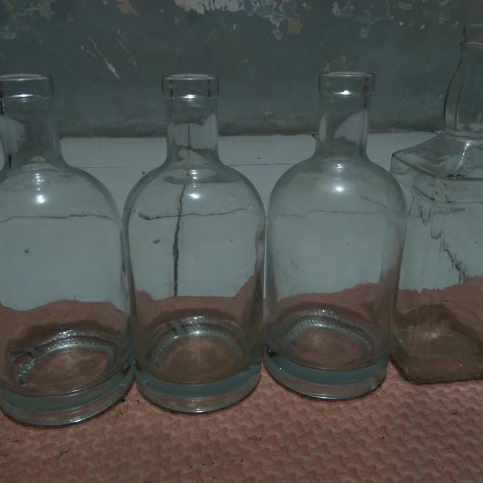 botol bkas tanpa label untk ikan cupang & keeajinan