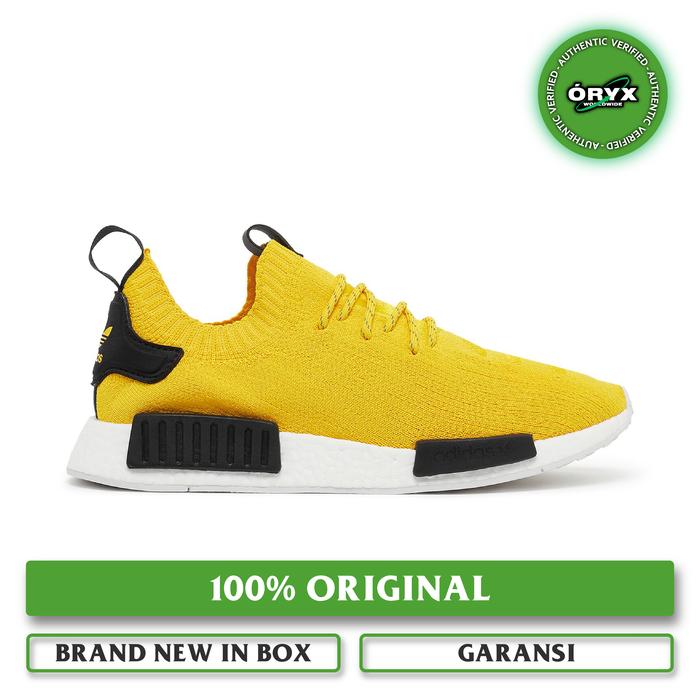 Adidas NMD R1 Primeknit Eqt Yellow / Eqt Yellow / Core Black