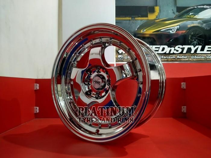 Jual velg HSR mobil Brio Jazz Yaris Ignis Karimun Ring 16 HSR BRISKET